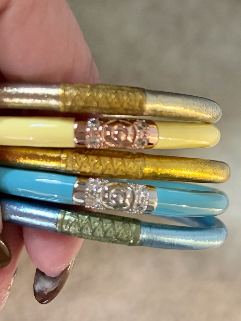 Budhagirl Gemini set a bracelet